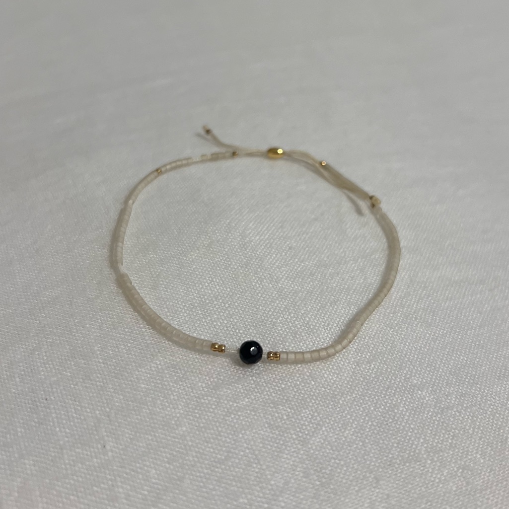 Altrd State Black And White Beaded Bracelet 5$